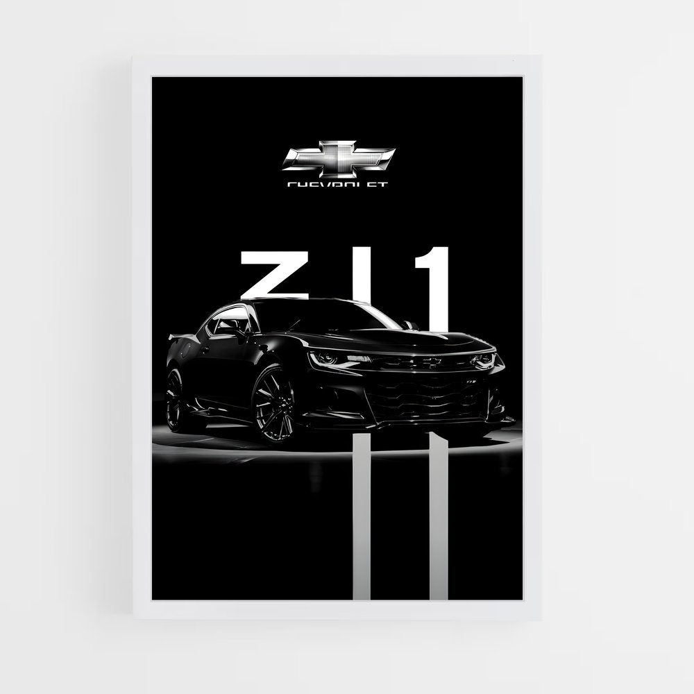 Poster Camaro ZR Dream – affiche Chevrolet (vue 3)